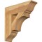 Ekena Millwork Westlake Traditional Rough Sawn Bracket, Western Red Cedar, 6"W x 22"D x 22"H BKT06X22X22WTL01RWR - alternate 1